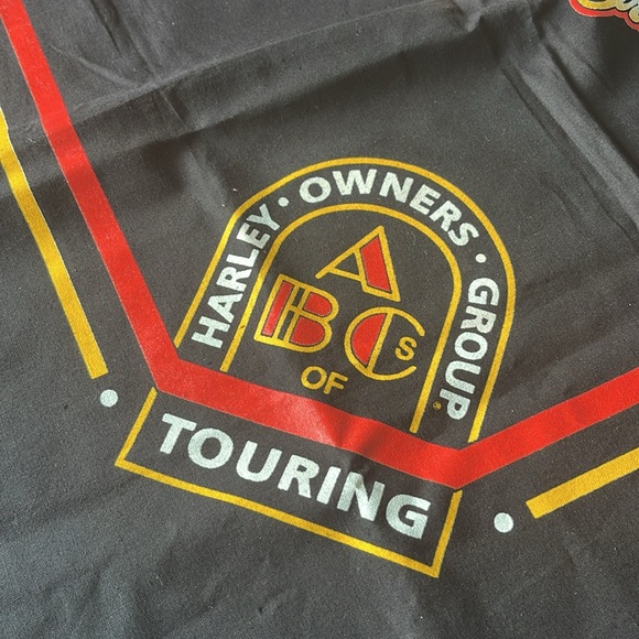Harley Davidson owners group cotton scarf new - Picture 2 of 4